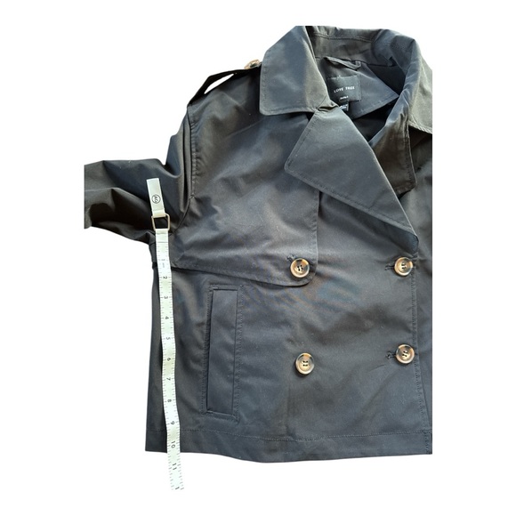 Love Tree cropped trench jacket - Picture 7 of 8